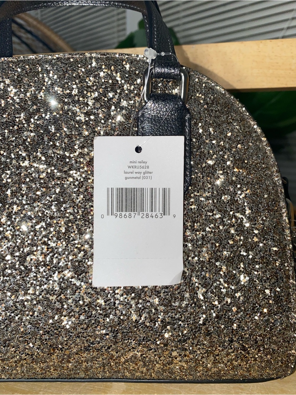 Kate Spade New York Women’s Glitter Mini Satchel Bag NWT - Picture 6 of 16